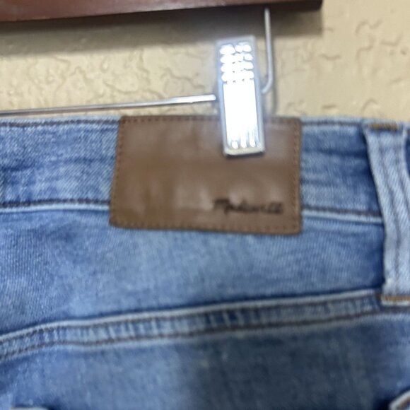 Madewell Mens Athletic Slim Authentic Flex Jeans Bleecker Wash Size 35/32 - Picture 6 of 7
